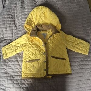 Ralph Lauren Yellow Quilted Baby Jacket -  12 Months Never Worn = $22